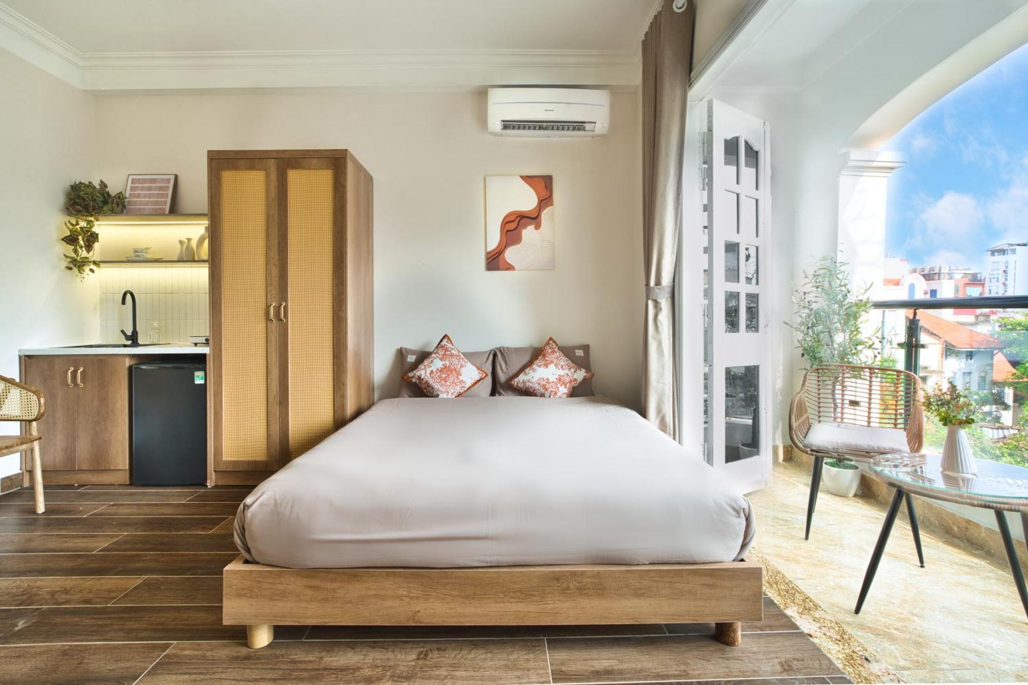 Annam Boutique Hotel-Elevator-5 Mins To Oldquarter 河内 客房 照片